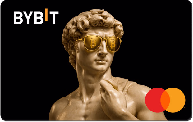 Bybit Card 欧洲支付卡面