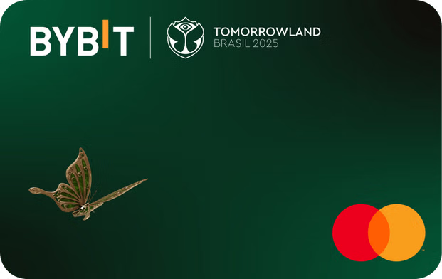 Bybit Card Tomorrowland Brasil 合作卡面